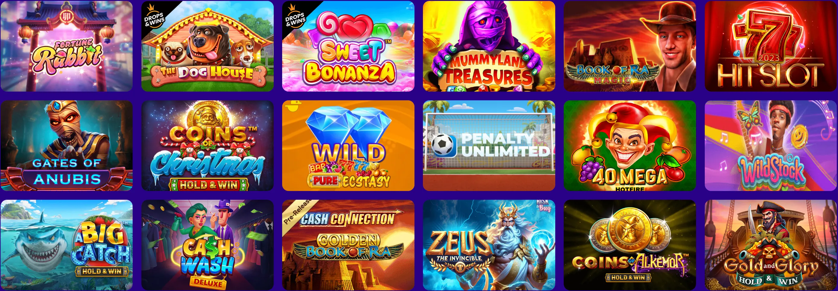 Betoranje Casino slots: selectie van populaire titels